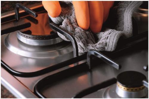 Gas Stove (Hub) Cleaning