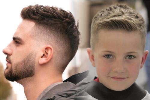 Father & Child Hair Cut